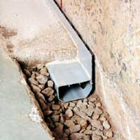 This type of system is installed level and is not sloped to drain