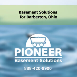 Barberton basement foundation repair