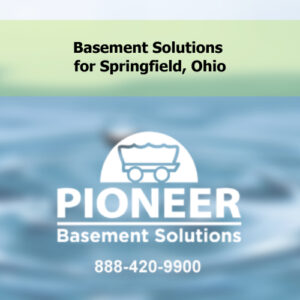 Springfield basement foundation repair