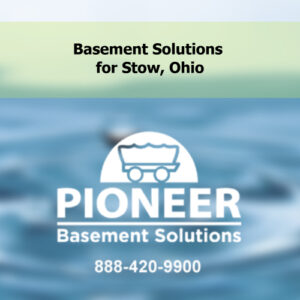 Stow basement waterproofing