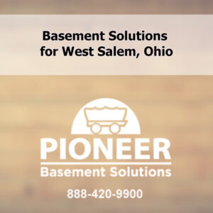 West Salem basement foundation repair