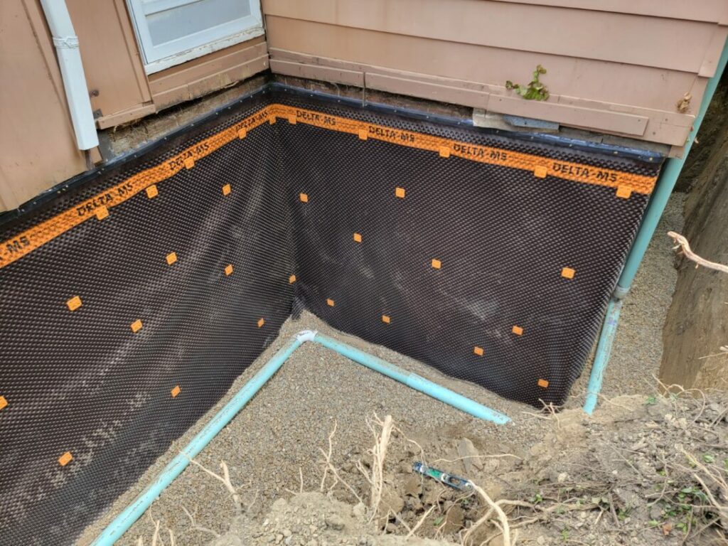exterior basement foundation waterproofing